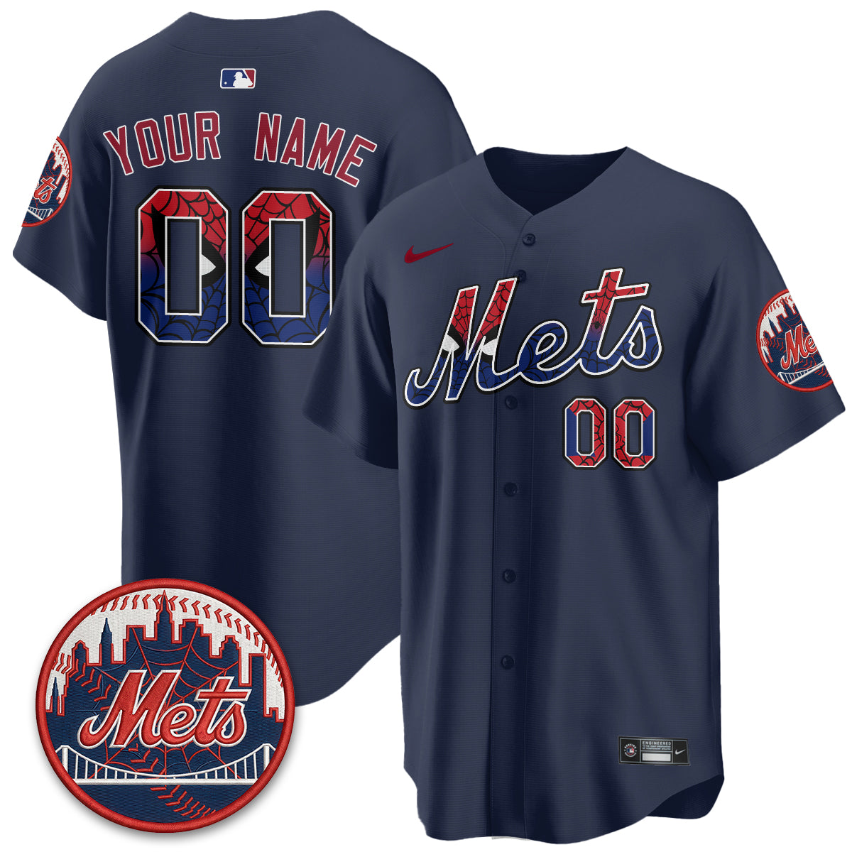 NYM x Web-Head Vapor Premier Limited Custom Jersey - All Stitched V2