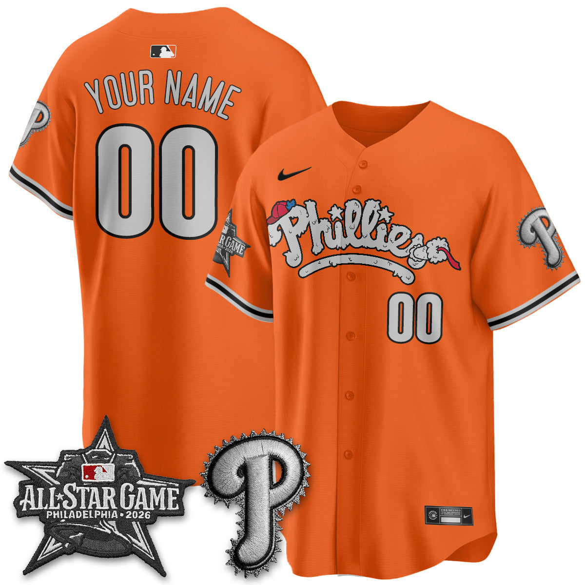 PHI All Star Game 2026 Vapor Limited Custom Jersey - Stitched
