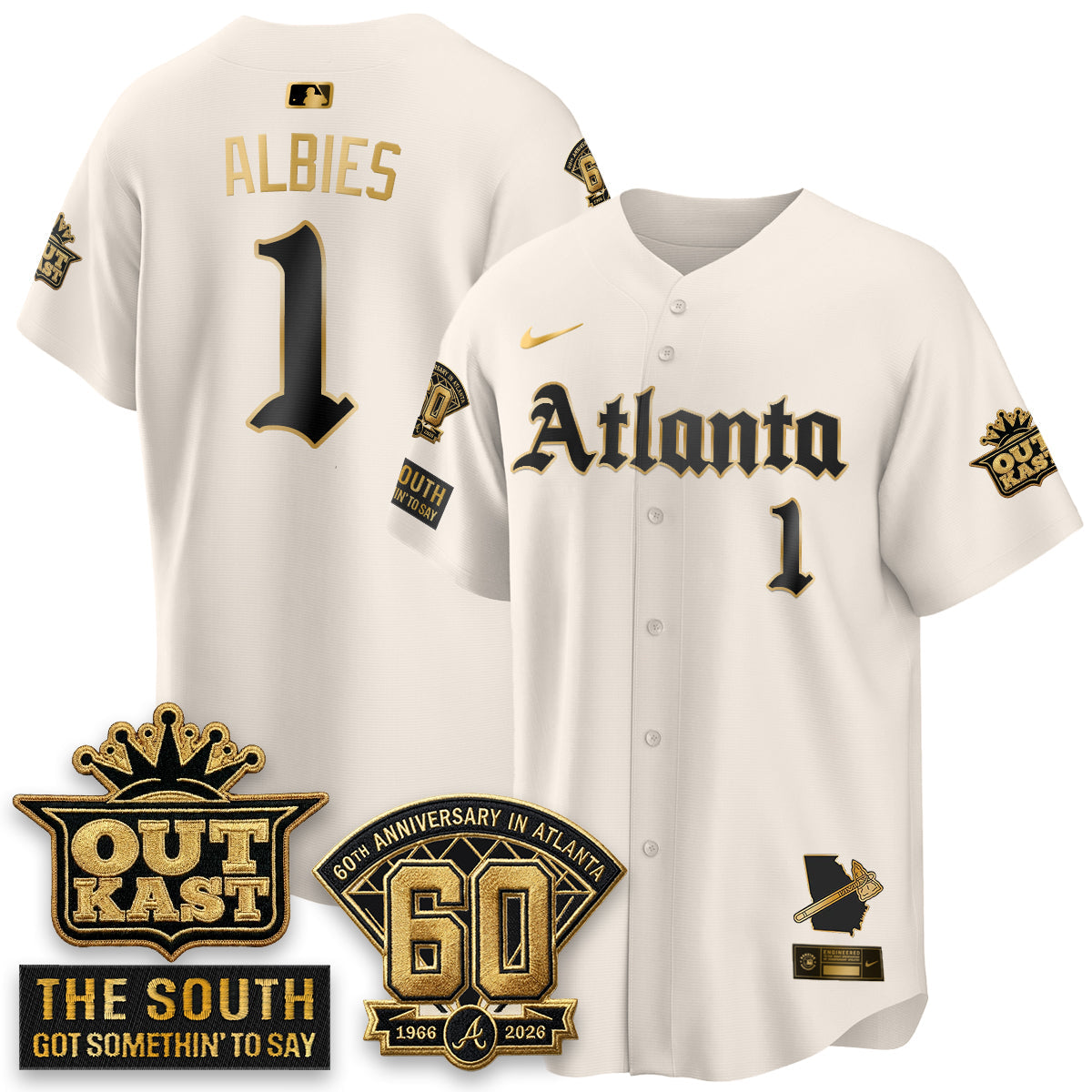 ATL 2026 Gothic Edition Vapor Limited Jersey - All Stitched