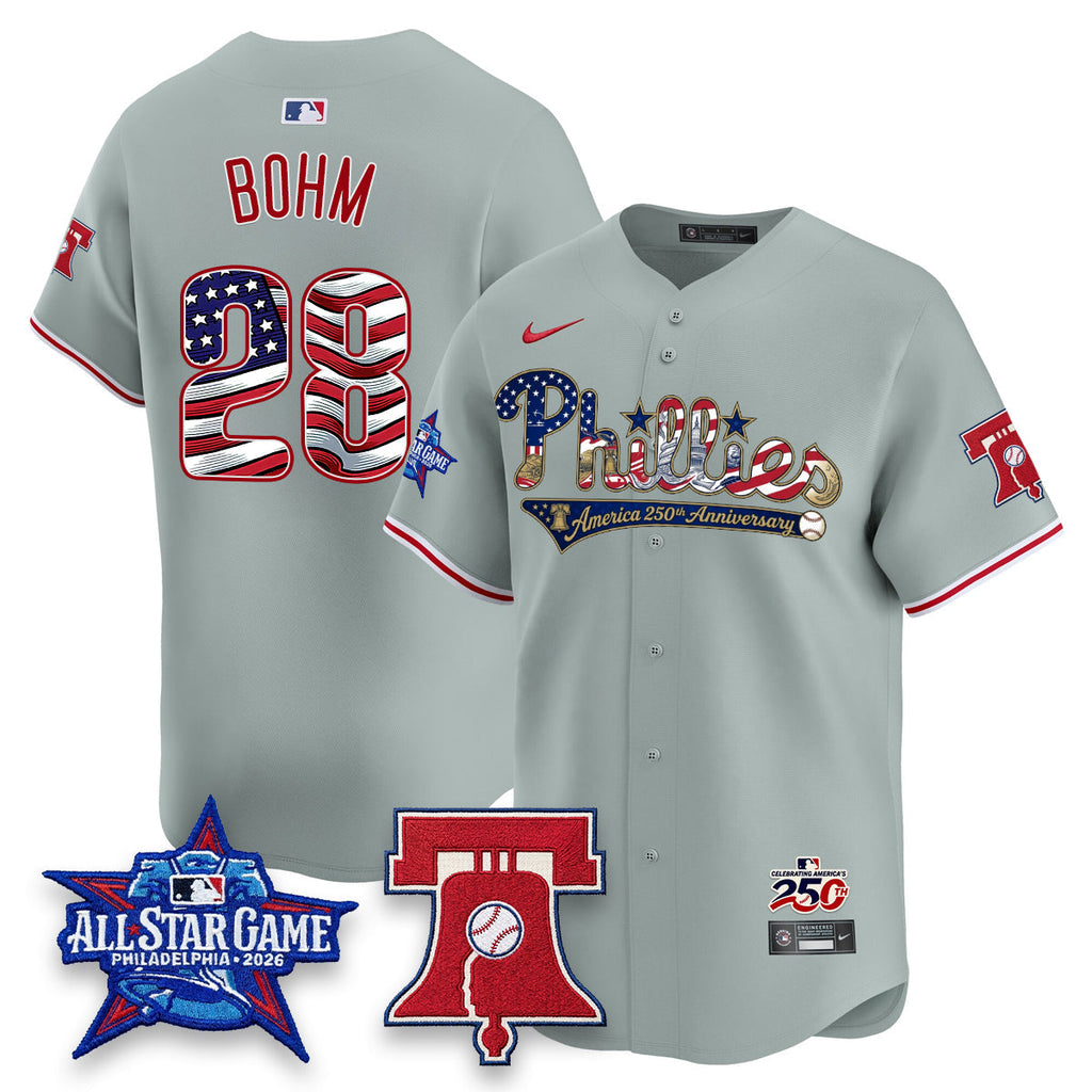 PHI 2026 Independence Day USA Vapor Limited Pinstripe Jersey - Stitched (Tiktok)