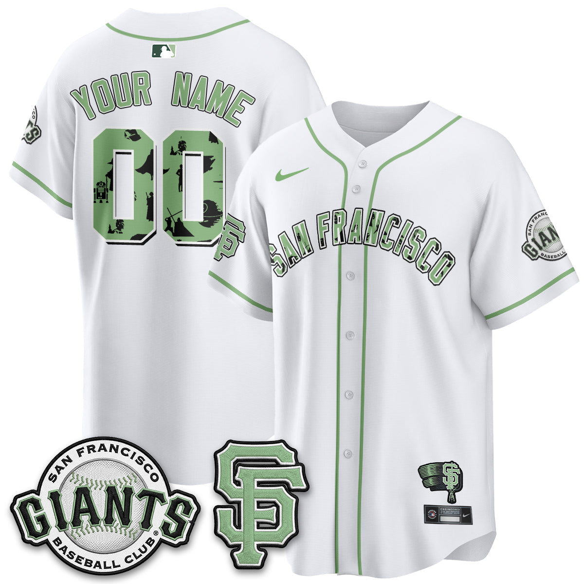 SF 2026 SW Vapor Limited Custom Jersey - All Stitched