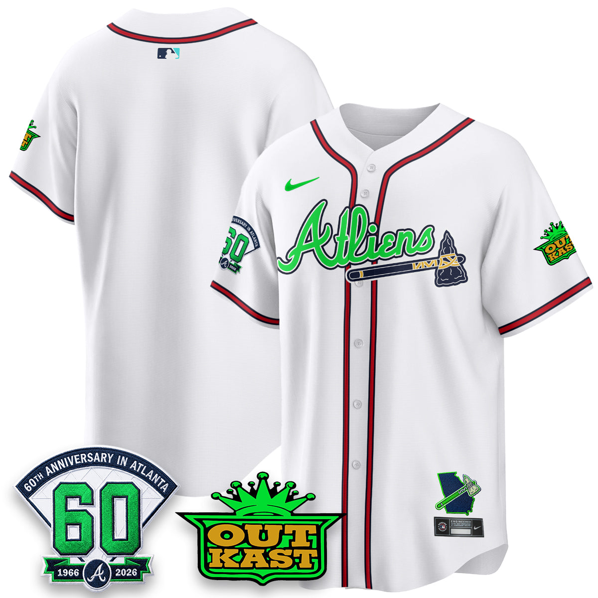 ATL x Atliens Cool Base Galaxy Version Jersey - Stitched (28)
