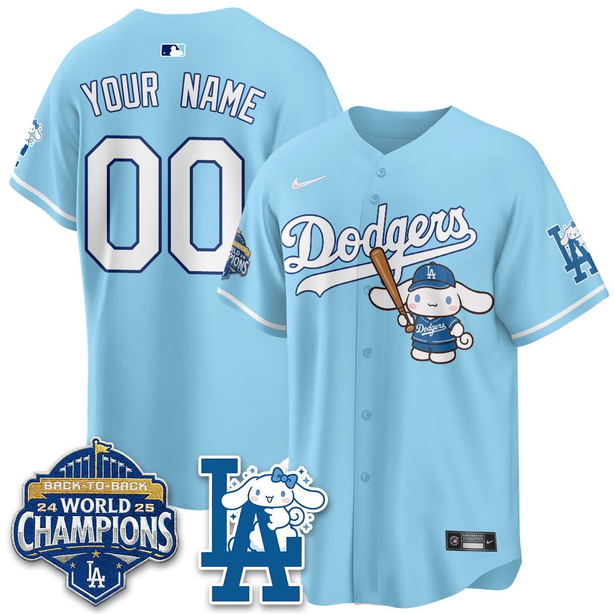 LAD Cinnamoroll Edition Vapor Custom Jersey - Stitched