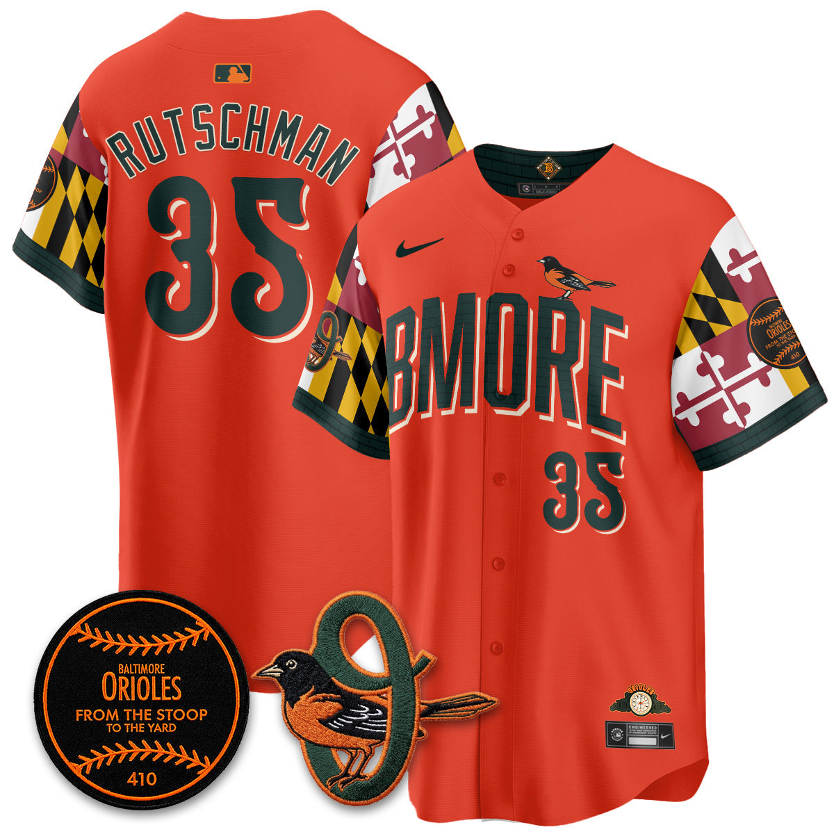 BAL x Maryland State Flag 2026 Vapor Jersey - Stitched