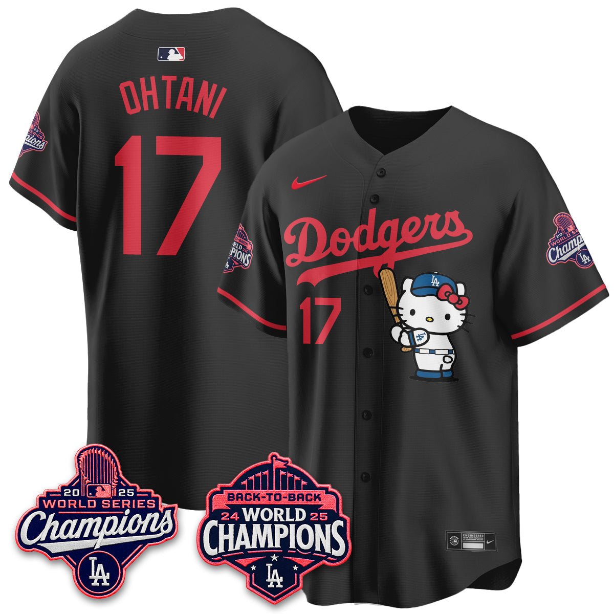 LAD x Meow KT Night 2026 White Edition Jersey - Stitched