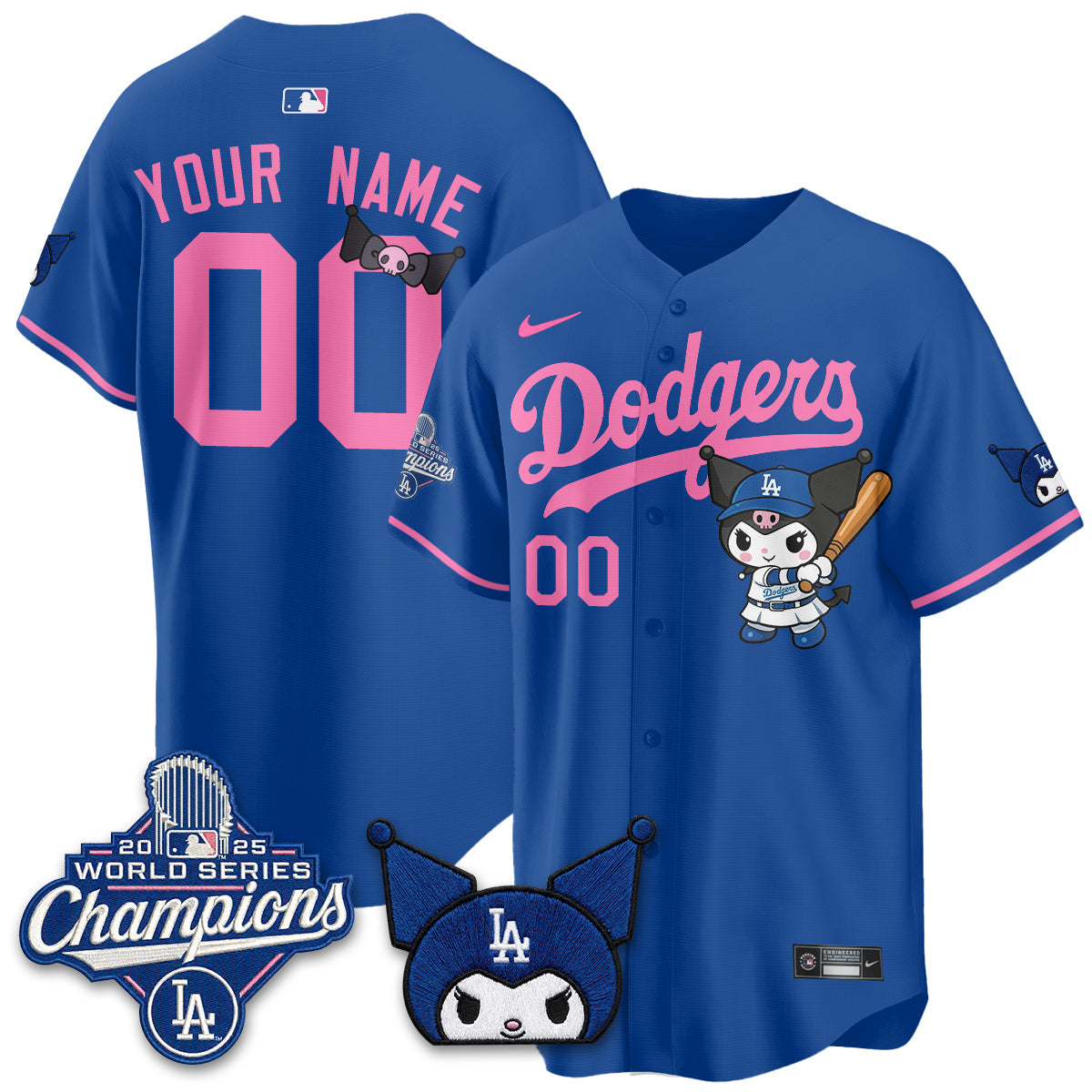 LAD Kuromi Edition Vapor Custom Jersey - Stitched