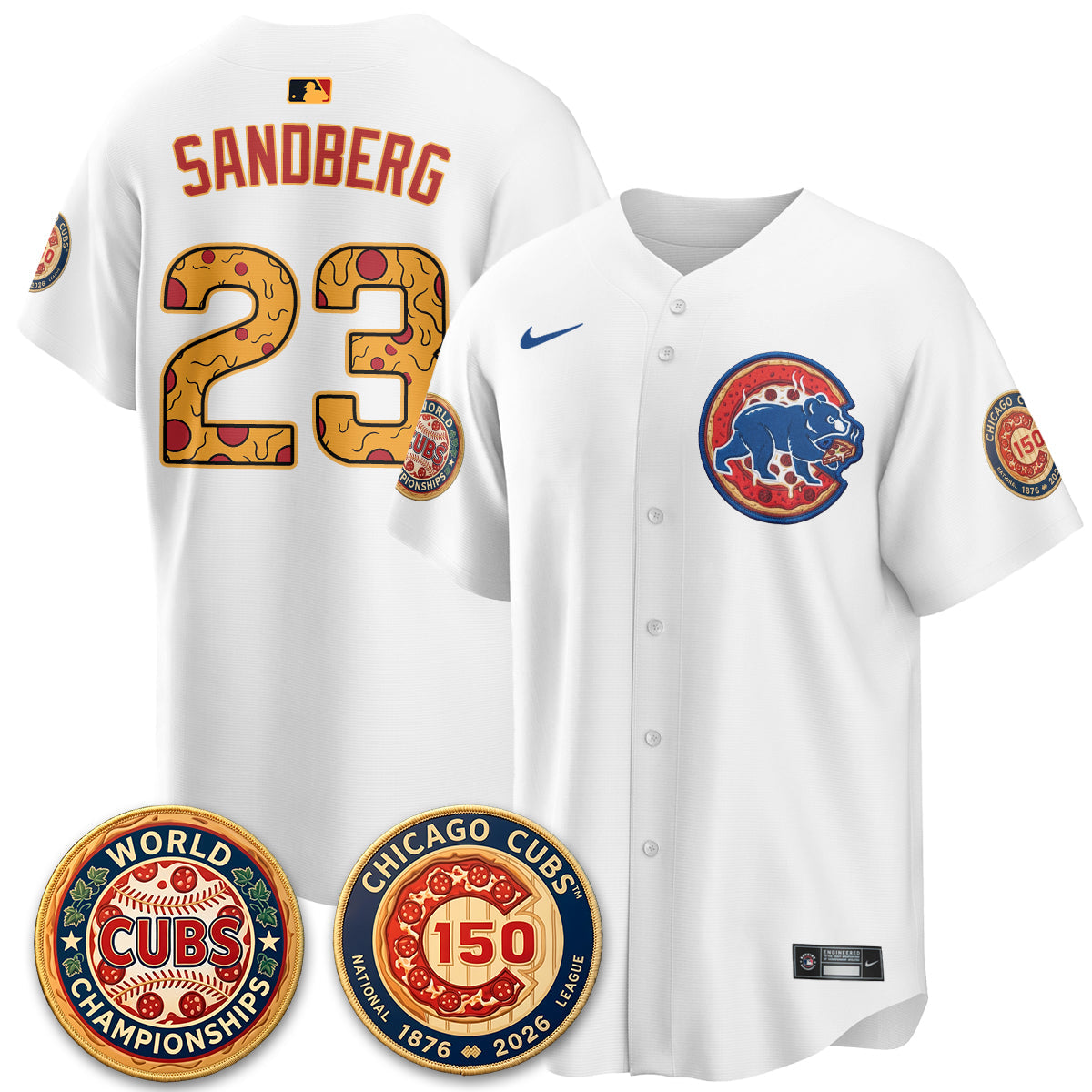 CHC Deep Dish Pizza Vapor Limited Jersey - Stitched