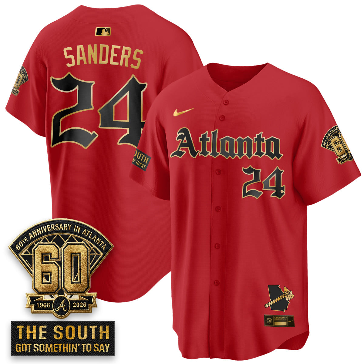 ATL 2026 Gothic Edition Vapor Limited Jersey - All Stitched V2