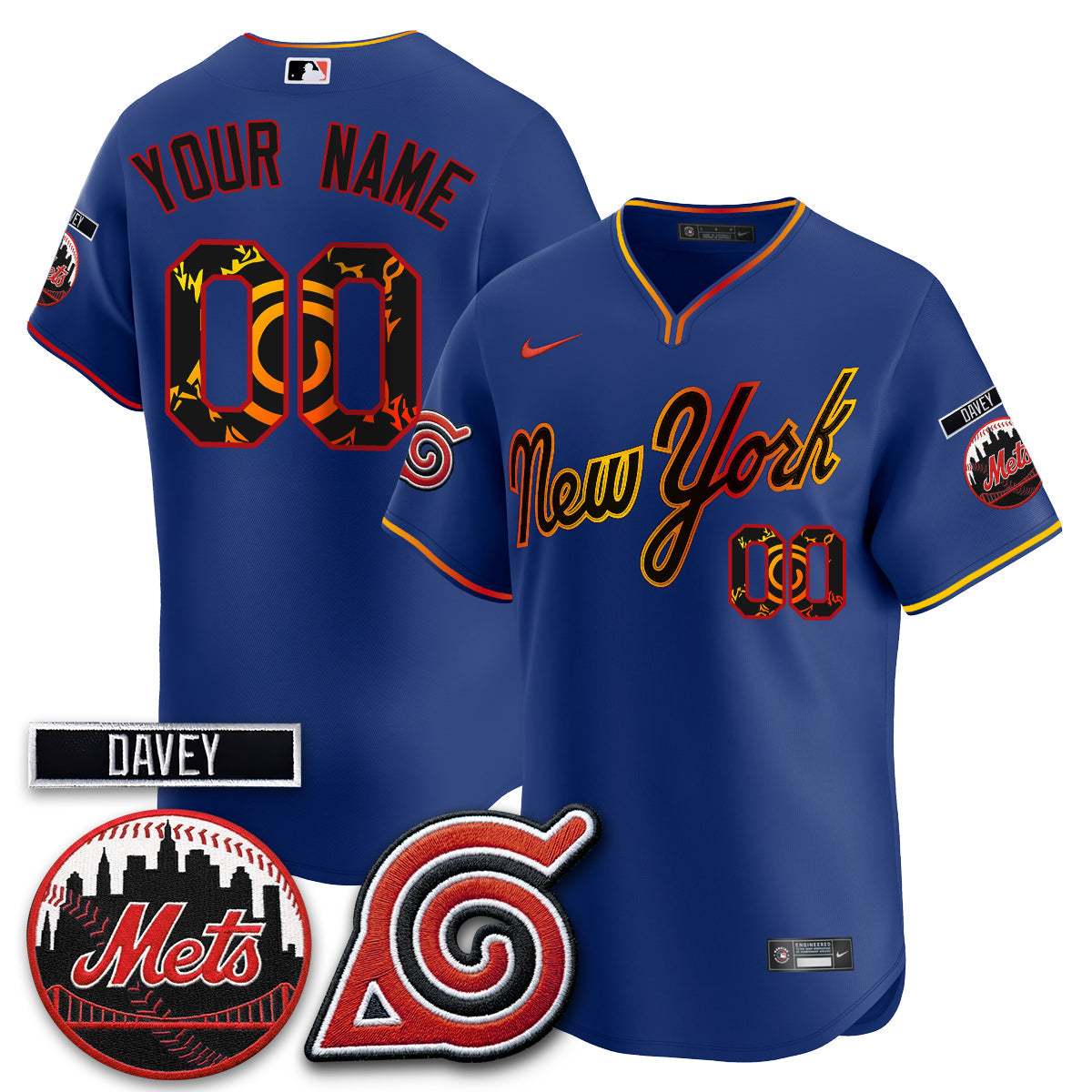 NYM x NRT Nights 2026 Vapor Limited Custom Jersey - All Stitched V3
