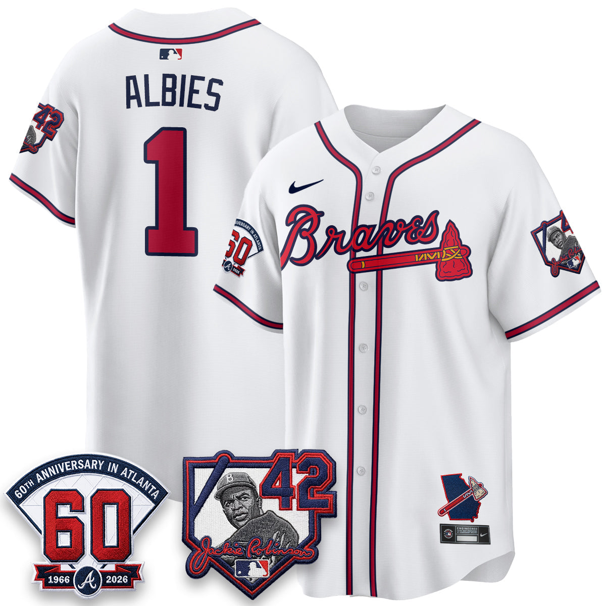ATL 2026 Jackie Robinson Day Vapor Limited Jersey - All Stitched