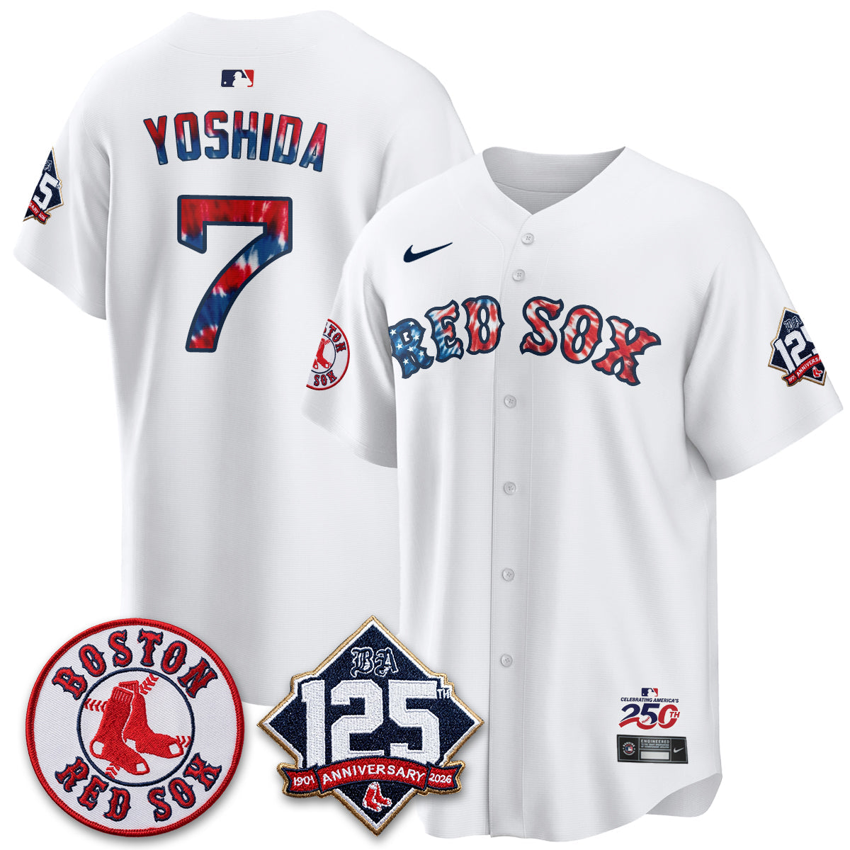 BOS Americana 2026 Vapor Limited Jersey - Stitched