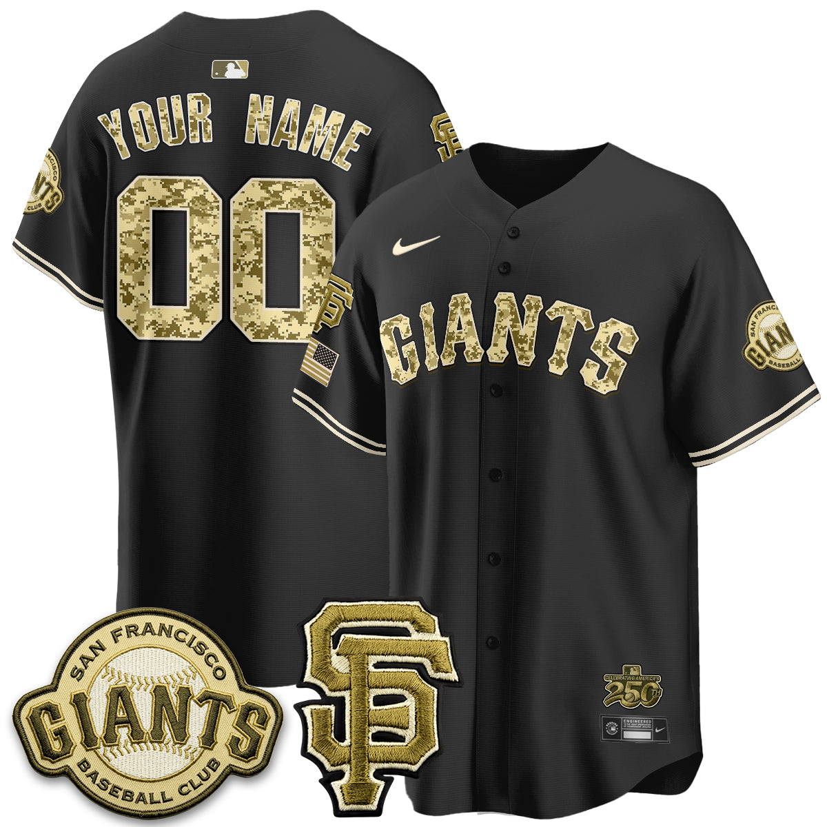 SF 2026 Armed Forces Day Custom Jersey V2 - All Stitched