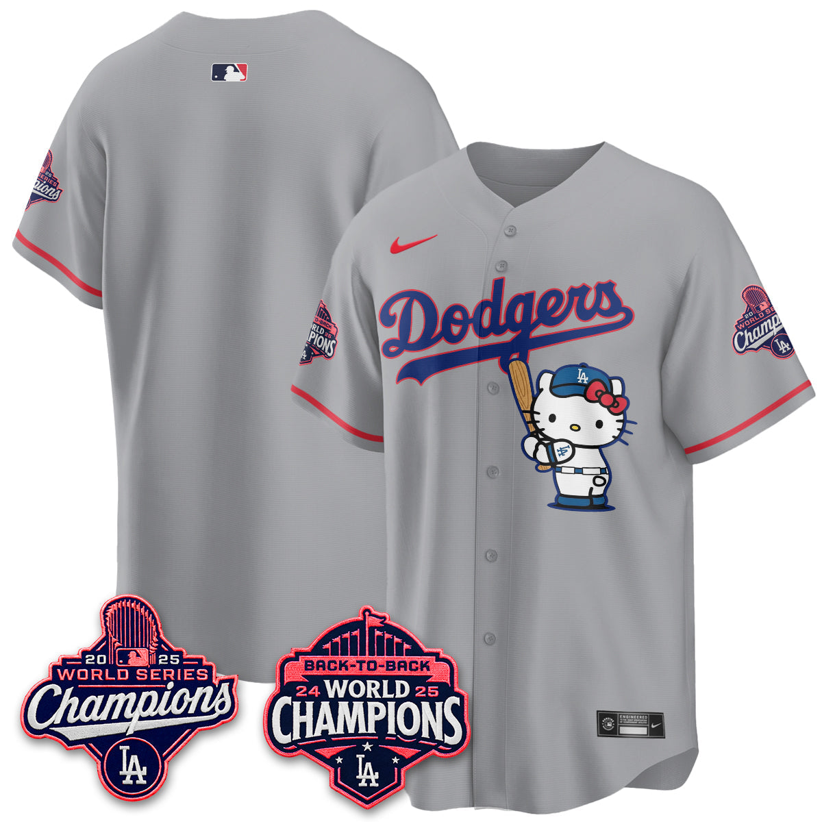 LAD x Meow KT Night 2026 White Edition Jersey - Stitched