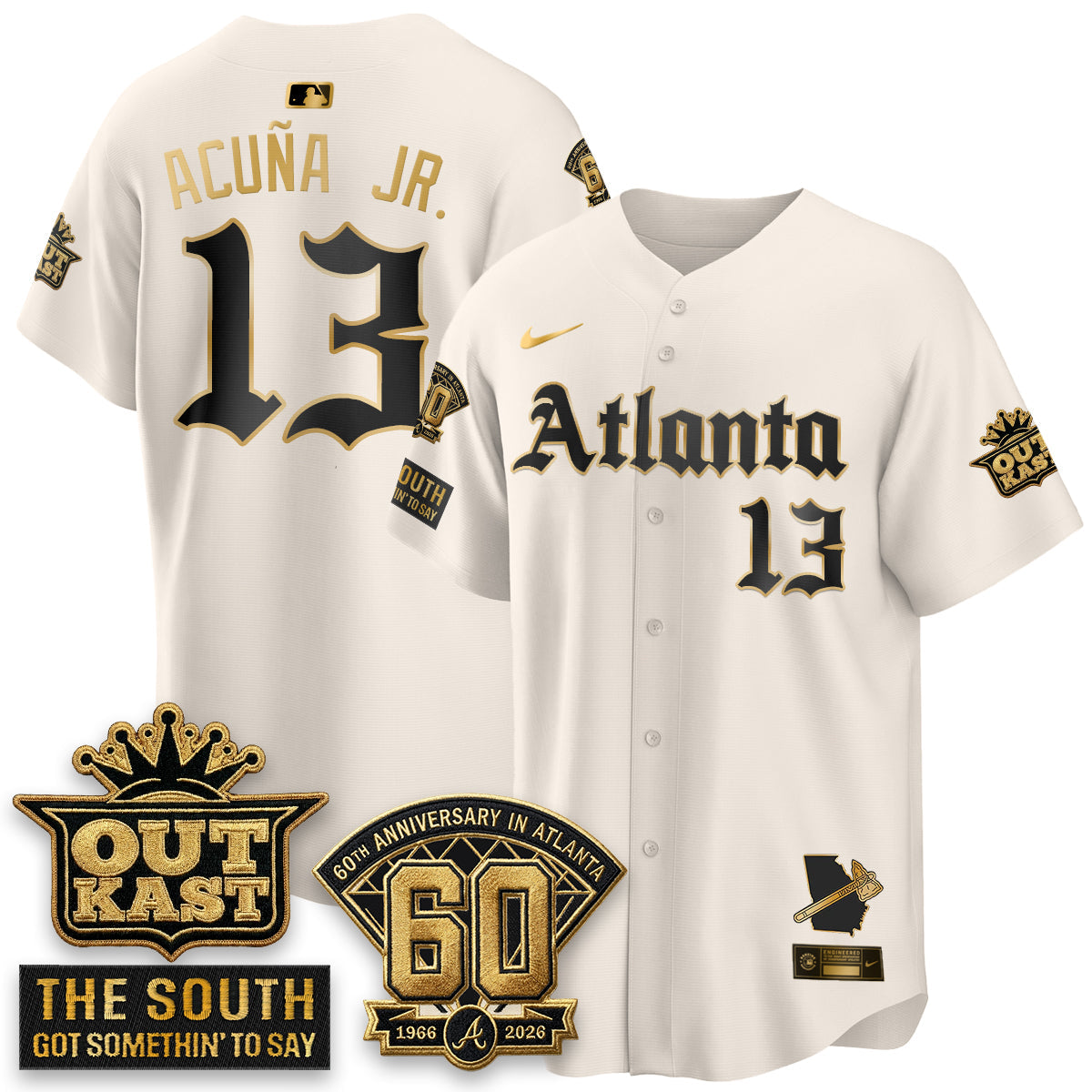 ATL 2026 Gothic Edition Vapor Limited Jersey - All Stitched