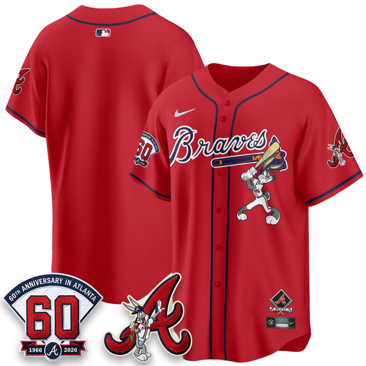 ATL x Bunny Vapor Premier Limited Jersey - Stitched