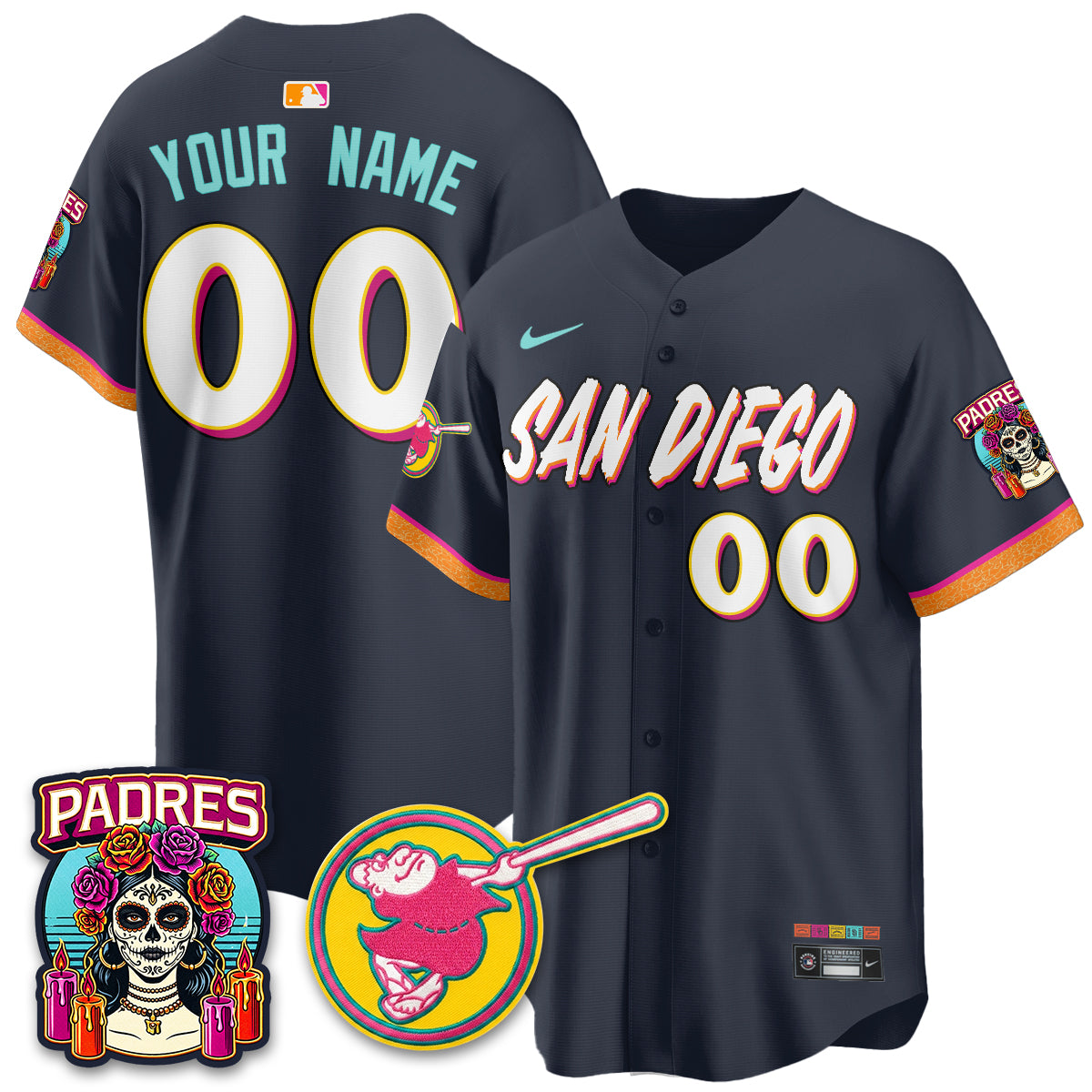 SD 2026 City Connect Vapor Premier Limited Custom Jersey - Stitched V2