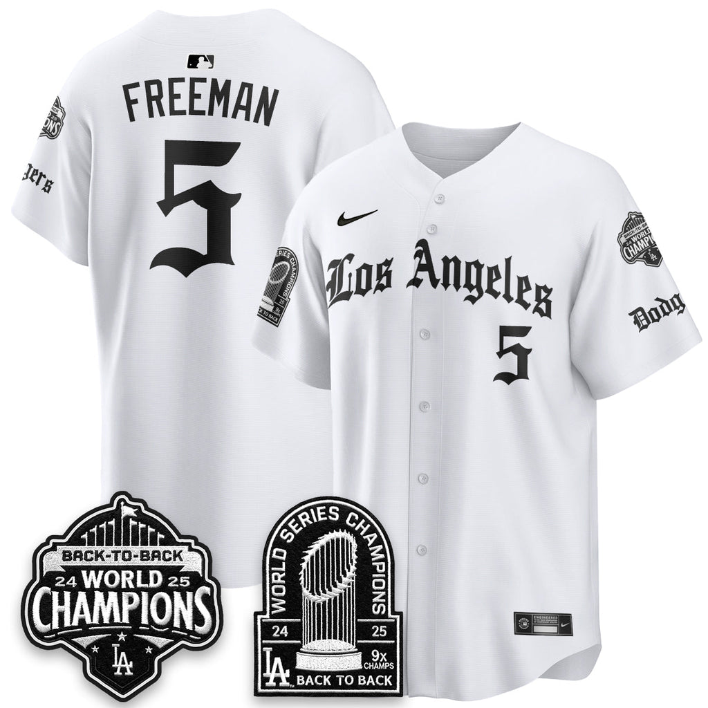 LAD WS Champions Back 2 Back Patch Vapor Premier Limited Gothic Gold Edition Jersey - Stitched