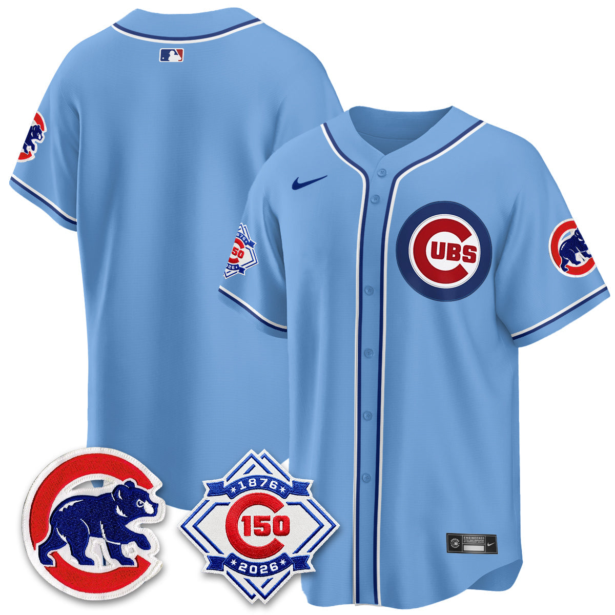 CHC 150th Anniversary Black Out Style Vapor Premier Limited Jersey - Stitched