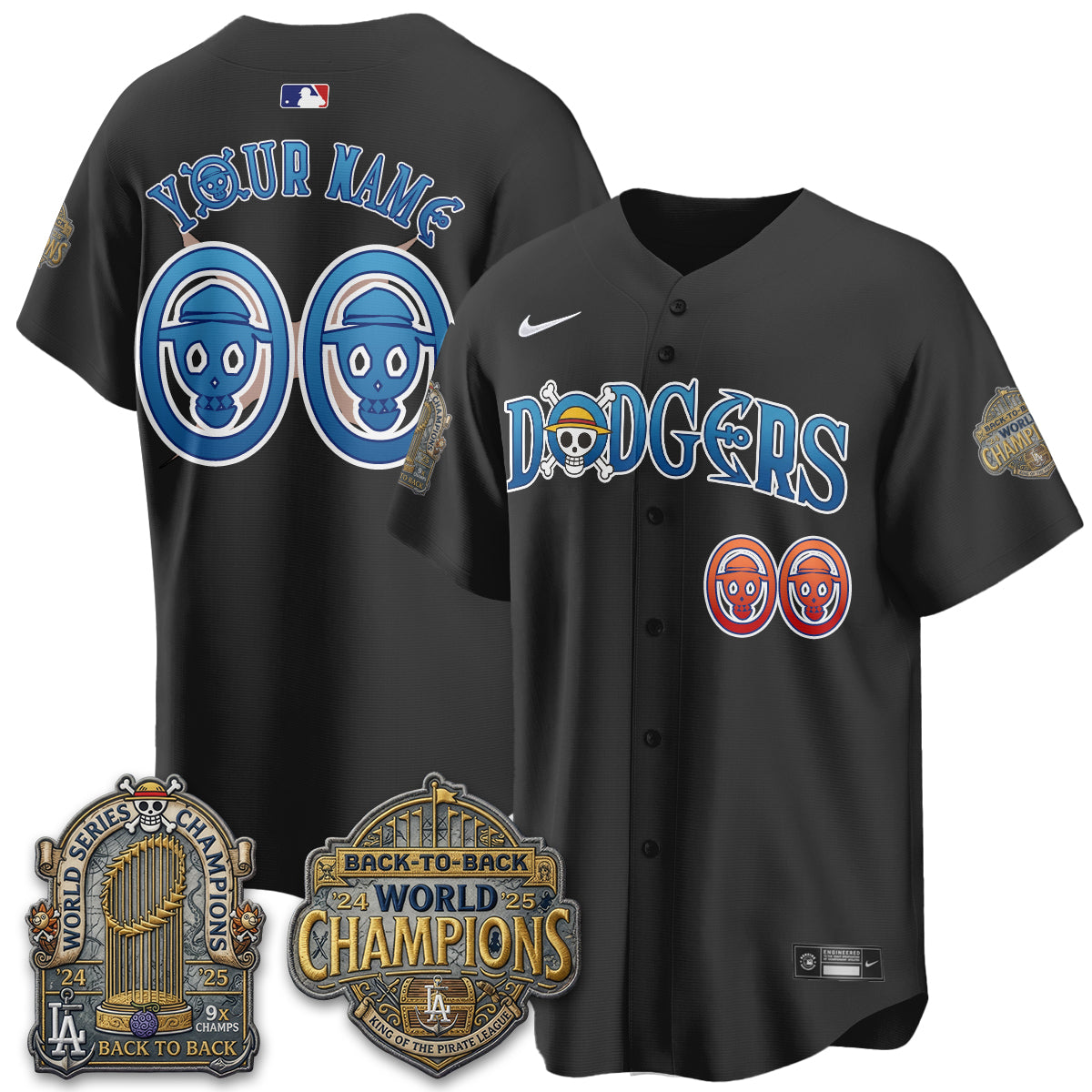 LAD Japanese Cartoon Vapor Limited Custom Jersey - Stitched