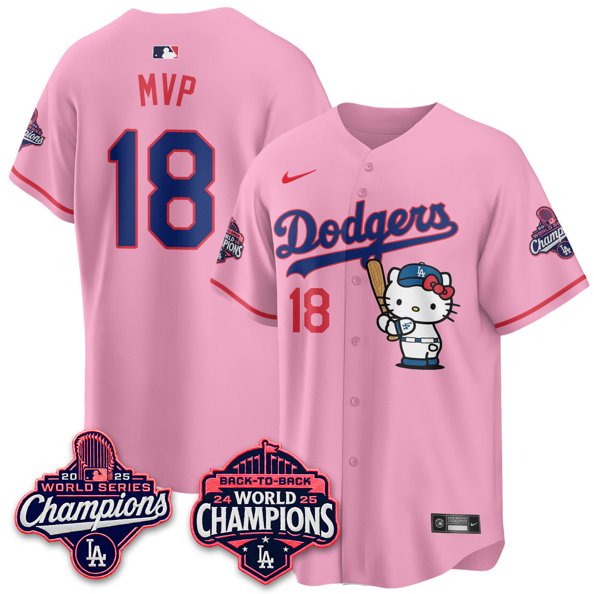 LAD x Meow KT Night 2026 White Edition Jersey - Stitched