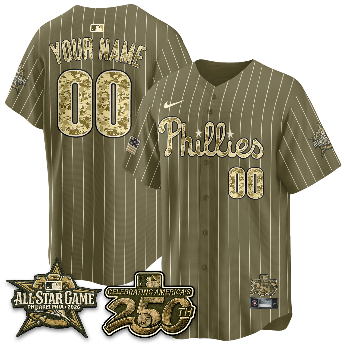 PHI  2026 Armed Forces Day Custom Jersey V3 - All Stitched