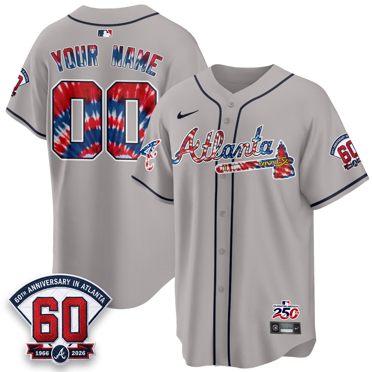 ATL Americana 2026 Vapor Limited Custom Jersey - Stitched