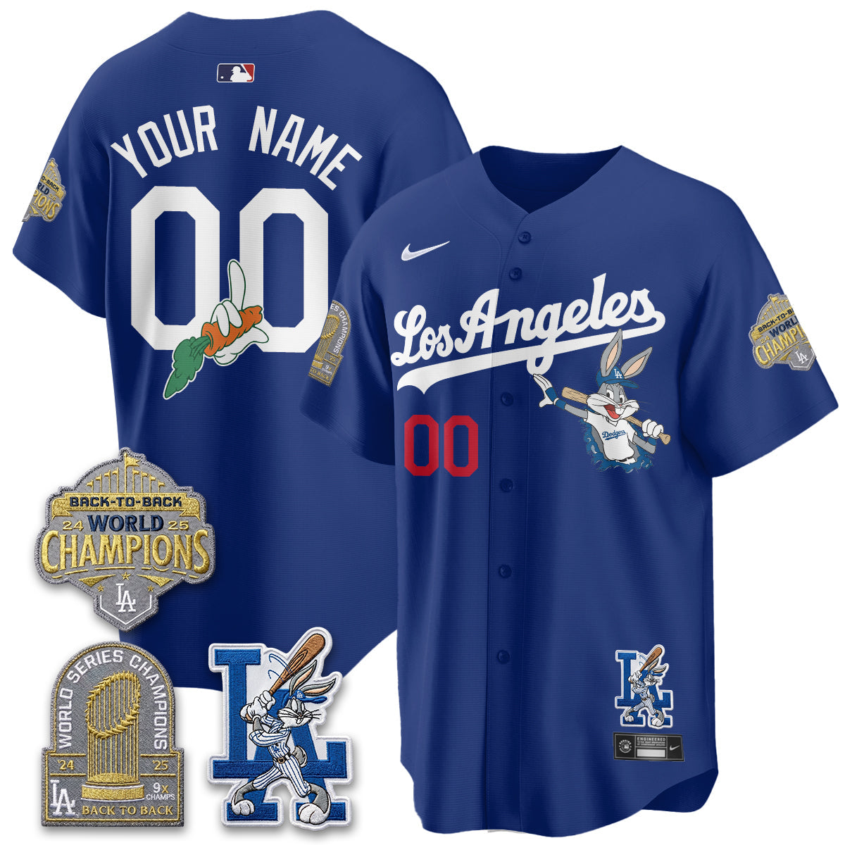 LAD Bunny Vapor Limited Custom Jersey - All Stitched