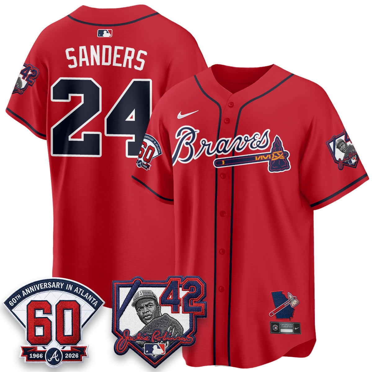 ATL 2026 Jackie Robinson Day Vapor Limited Jersey - All Stitched