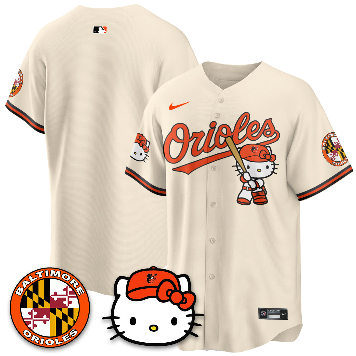 BAL x Meow Kitty Limited City Connect Jersey - Stitched