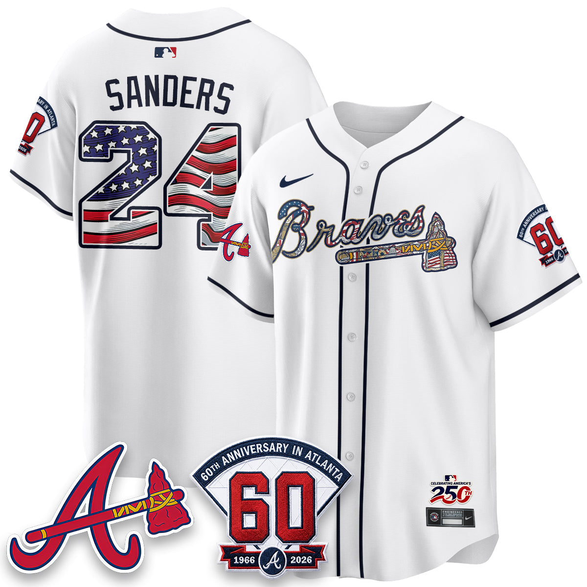 ATL 2026 Independence Day USA Vapor Limited Jersey - Stitched