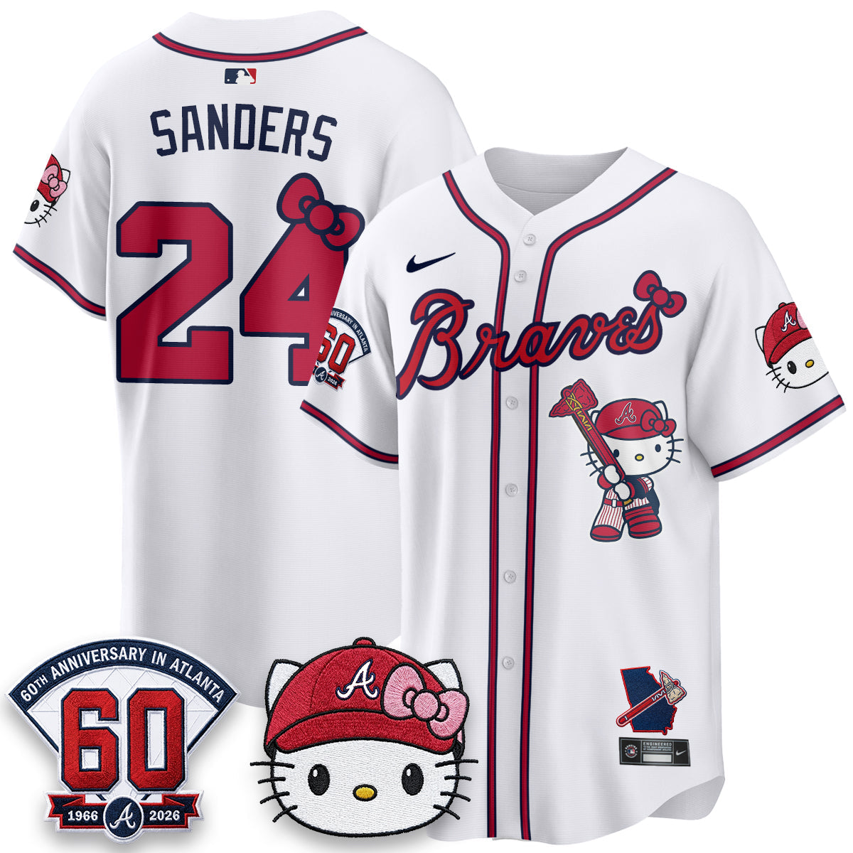 ATL x Meow KT 2026 Limited City Connect Jersey - Stitched