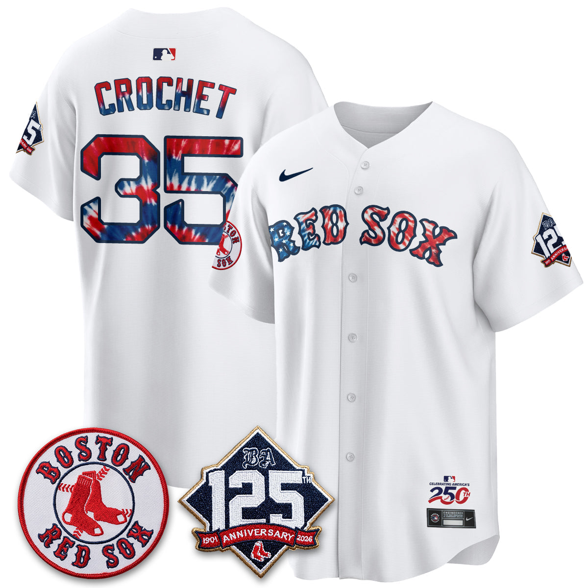 BOS Americana 2026 Vapor Limited Jersey - Stitched