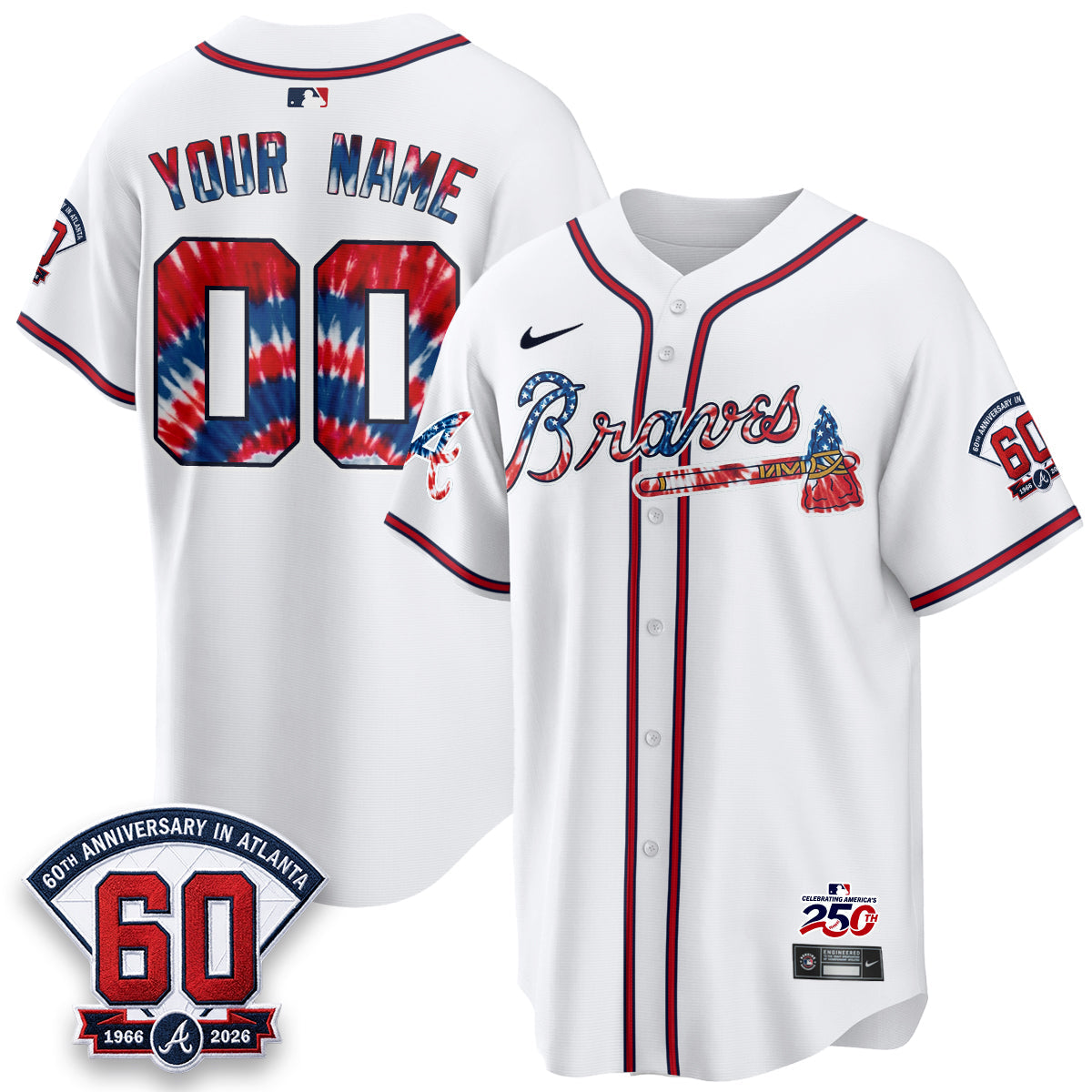 ATL Americana 2026 Vapor Limited Custom Jersey - Stitched