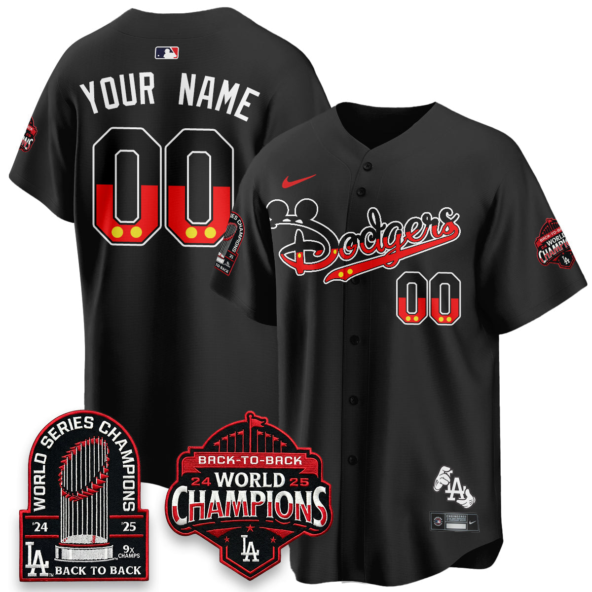 LAD x Mouse Vapor Limited Custom Jersey- Stitched