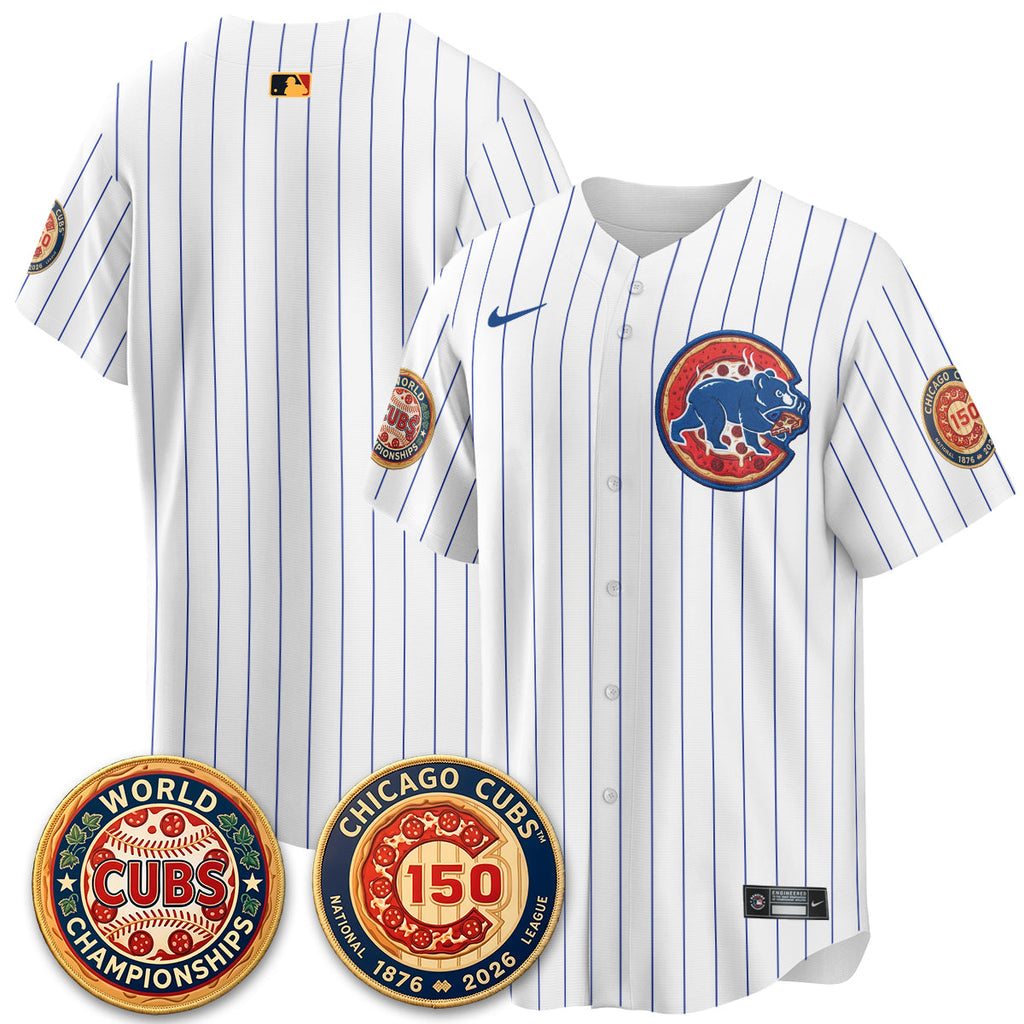 CHC Deep Dish Pizza Vapor Limited Royal Jersey - Stitched
