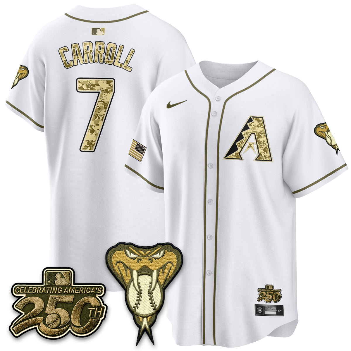 ARI Salute to Service 2026 Vapor Premier Limited Jersey - All Stitched
