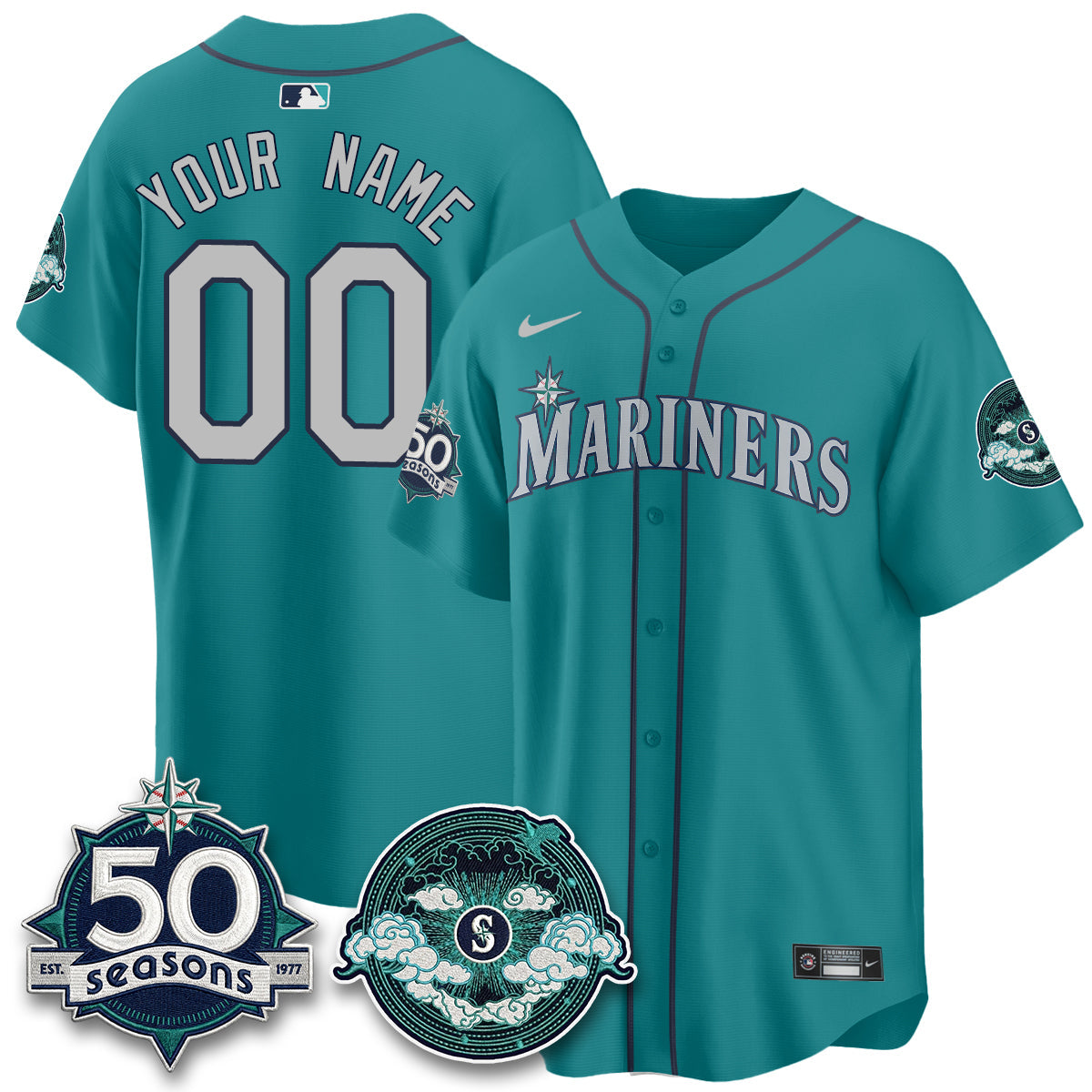 SEA x FW Night Limited Custom Jersey - All Stitched