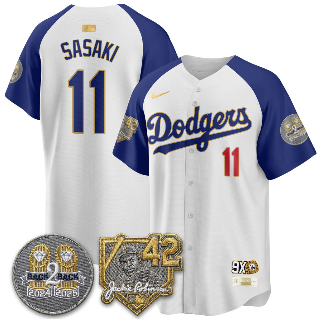 LAD -  2026 Jackie Robinson Day Vapor Limited Jersey - Stitched