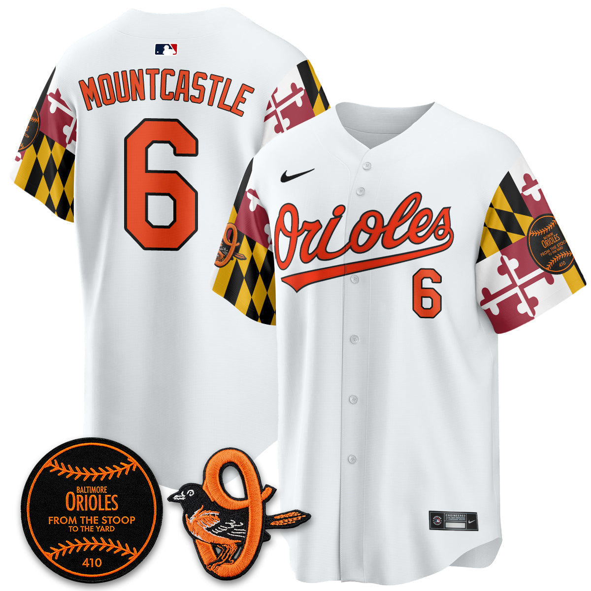 BAL 2026 x Maryland State Flag Vapor Jersey - Stitched V2