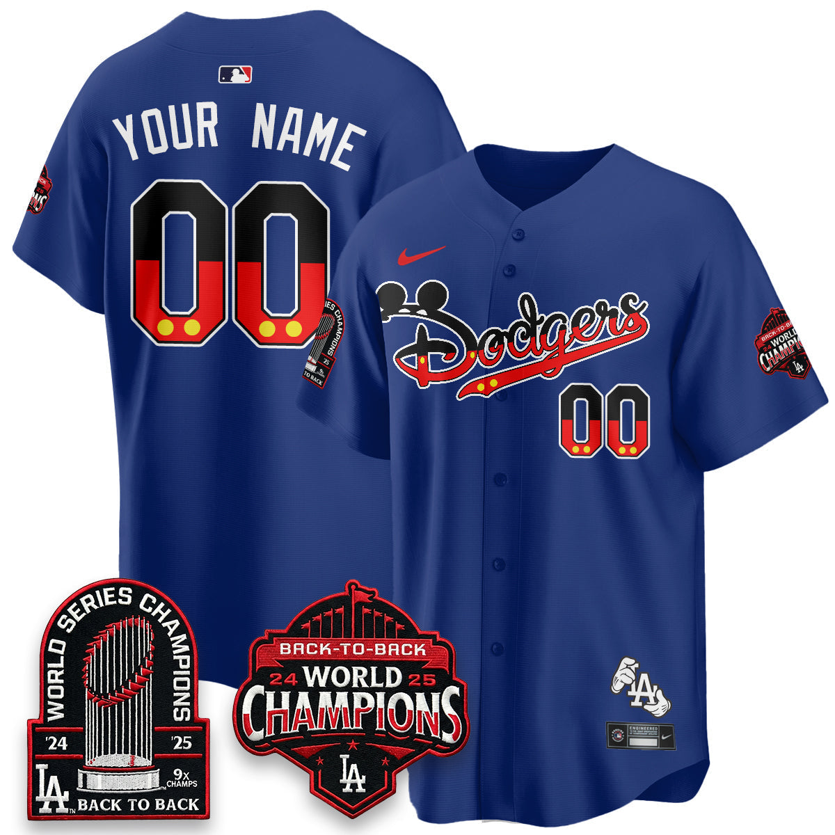 LAD x Mouse Vapor Limited Custom Jersey- Stitched