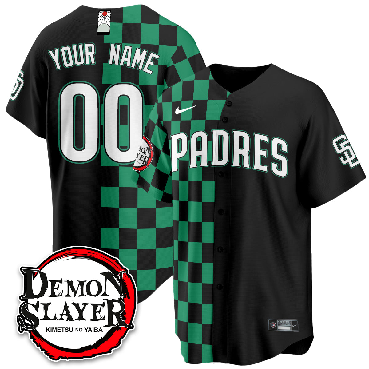 SD Demon Slayer Vapor Limited Custom Jersey - Stitched