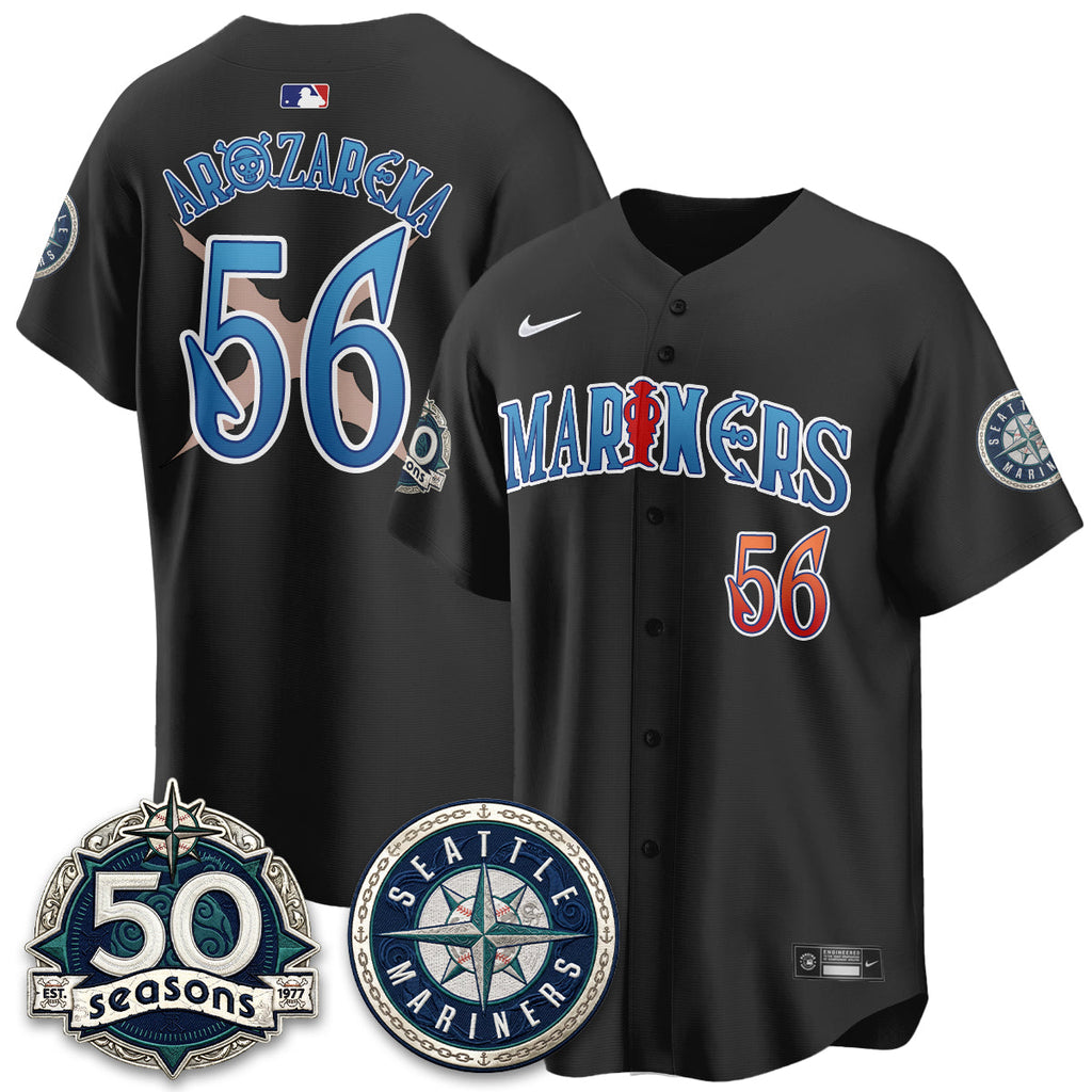 SEA x Japanese Cartoon Vapor Limited Jersey - Stitched