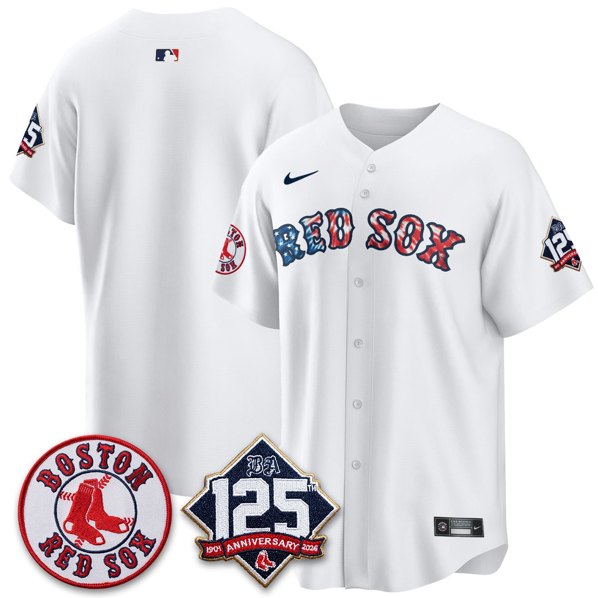 BOS Americana 2026 Vapor Limited Jersey - Stitched