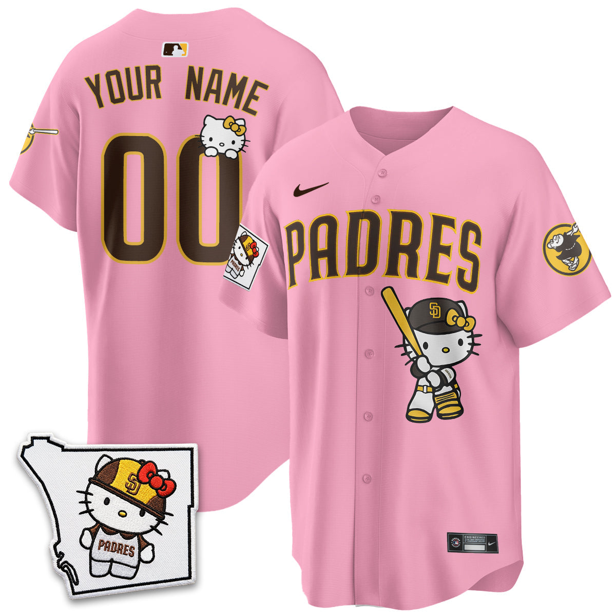 SD x Meow KT Vapor Limited Custom Jersey - All Stitched V2