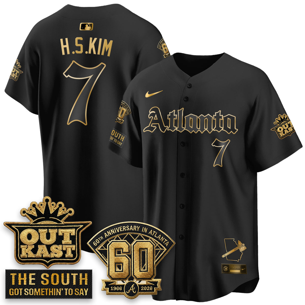 ATL 2026 Gothic Edition Vapor Limited Jersey - All Stitched