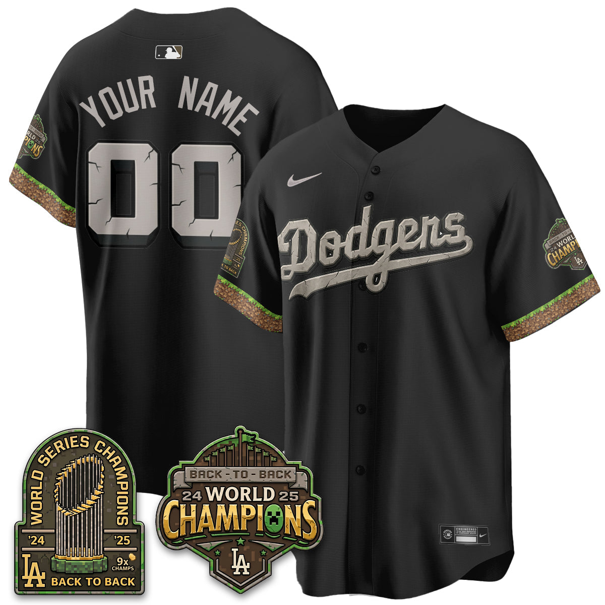 LAD x Voxel Game Vapor Custom Jersey - Printed