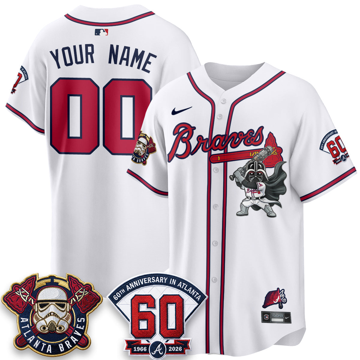 ATL x SW Vapor Limited Custom Jersey - Stitched