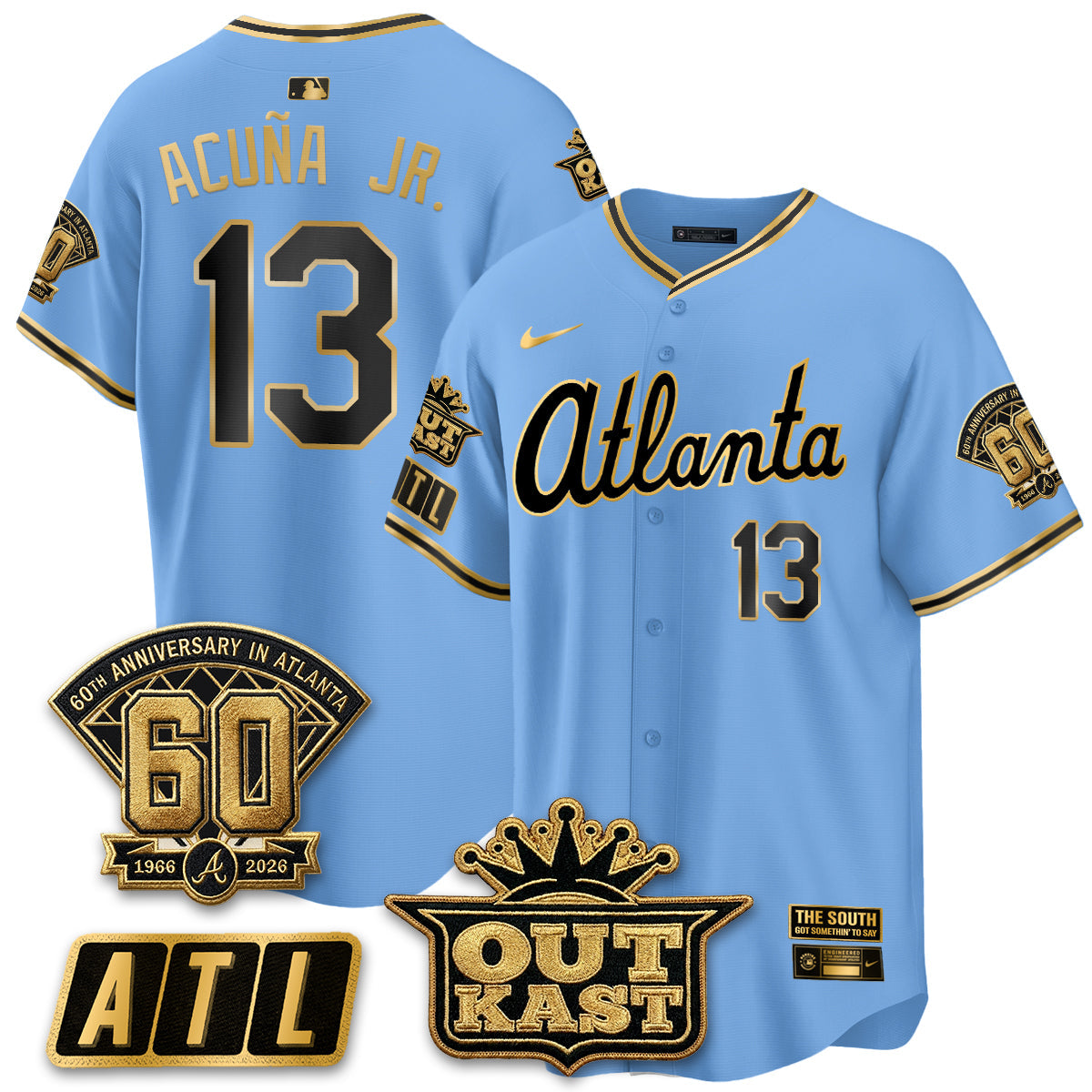 ATL 2026 Gothic Edition Vapor Limited Jersey - All Stitched
