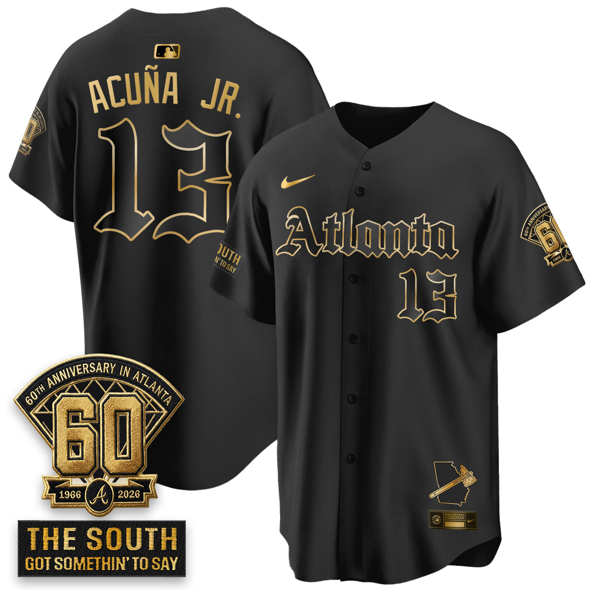 ATL 2026 Gothic Edition Vapor Limited Jersey - All Stitched V2