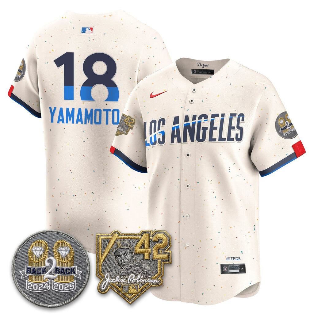 LAD -  2026 Jackie Robinson Day Vapor Limited Jersey - Stitched